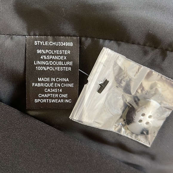 BNWOT RACHEL ZOE SLEEVELESS BLACK BLAZER/TUXEDO STYLE VEST JACKET SIZE XS - Picture 4 of 6